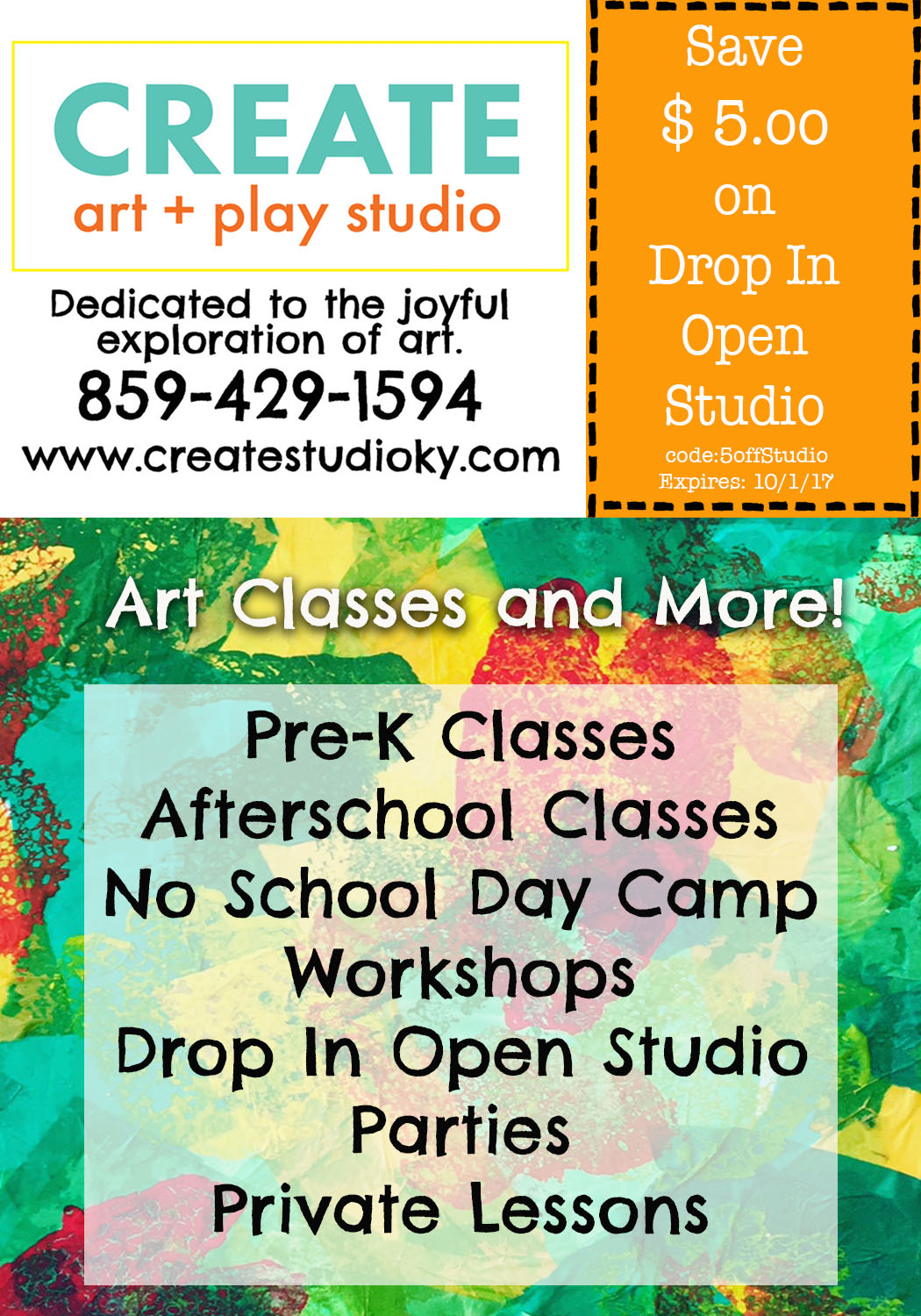 Explore Your Artistic Side at CREATE Art + Play Studio | Lexington Family