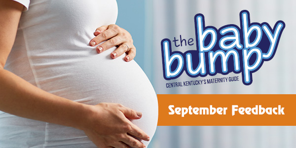 Lexington Family Baby Bump Feedback Sept 18