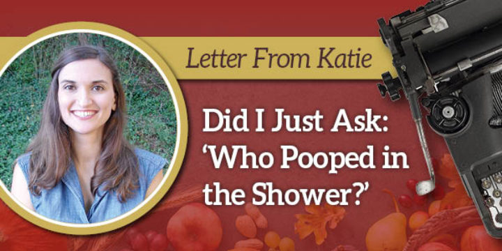 Katie Saltz Shower Poop Lexington Family
