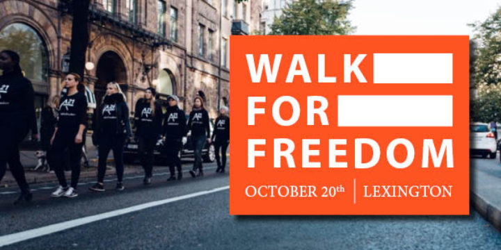 Lexington Family A21 Walk for Freedom
