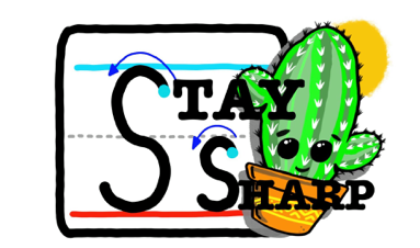 Stay Sharp Tutoring Logo