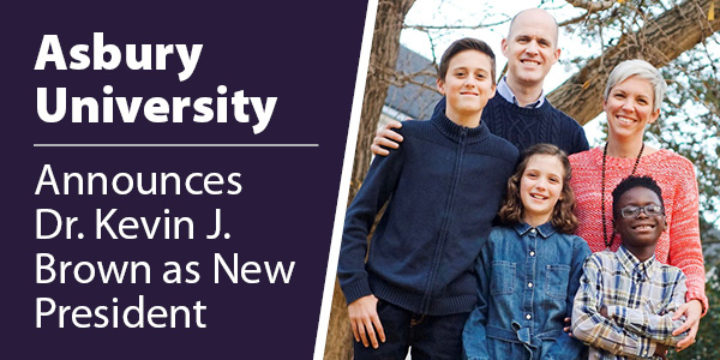 Lexington Family Asbury New President Kevin Brown